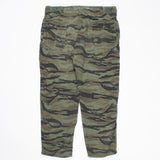 70s Vintage Hunting Tigerstripe Trousers - 42x31