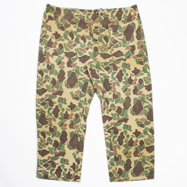 60s Vintage Duck Hunter Camo Trousers - 44x29