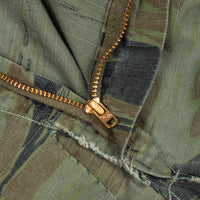 70s Vintage Hunting Tigerstripe Trousers - 38x26