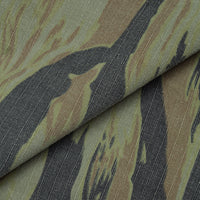 70s Vintage Hunting Tigerstripe Trousers - 38x26