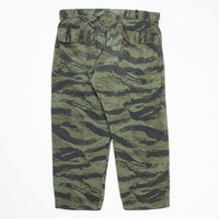 70s Vintage Hunting Tigerstripe Trousers - 38x26