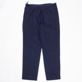 80s Vintage Royal Navy Blue Working Dress Trousers - 36x32