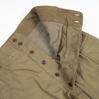 60s French Army M47 HBT Combat Trousers - 34x30