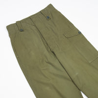 70s Vintage British Army Lightweight Cargo Trousers - 28x32