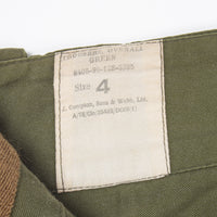 70s Vintage British Army Lightweight Cargo Trousers - 28x32