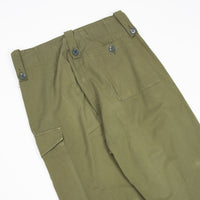 70s Vintage British Army Lightweight Cargo Trousers - 28x32