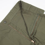 70s Vintage US Army OG-507 Dura-Press Utility Trousers - 34x36