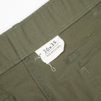 70s Vintage US Army OG-507 Dura-Press Utility Trousers - 34x36