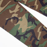 NOS 90s Vintage US Military Temperate Woodland BDU Combat Trousers - 35x33