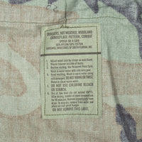 NOS 90s Vintage US Military Temperate Woodland BDU Combat Trousers - 35x33