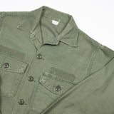 1970 Dated Vietnam War Vintage 3rd Pattern Utility Shirt - Medium