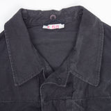 Rare 70s Vintage East German NVA Black APC Crew Jacket - Large