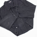 Rare 70s Vintage East German NVA Black APC Crew Jacket - Large