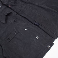 Rare 70s Vintage East German NVA Black APC Crew Jacket - Large