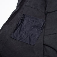 Rare 70s Vintage East German NVA Black APC Crew Jacket - Large