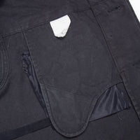 Rare 70s Vintage East German NVA Black APC Crew Jacket - Large