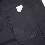 Rare 70s Vintage East German NVA Black APC Crew Jacket - Large