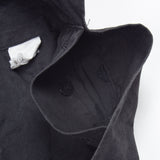 Rare 70s Vintage East German NVA Black APC Crew Jacket - Large