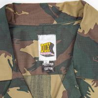 Deadstock Rare 70s Vintage South African Transkei Defence Force Camo Uniform Set - Large