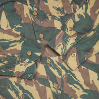 Deadstock Rare 70s Vintage South African Transkei Defence Force Camo Uniform Set - Large