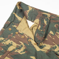 Deadstock Rare 70s Vintage South African Transkei Defence Force Camo Uniform Set - Large