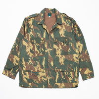 Deadstock 80s Vintage South African Transkei Defence Forces Camo Jacket - X-Large