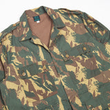 Deadstock 80s Vintage South African Transkei Defence Forces Camo Jacket - X-Large