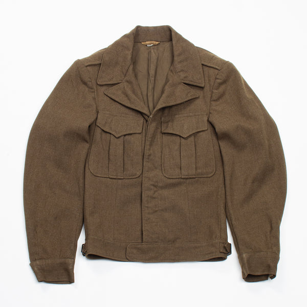 40s WW2 Vintage US Army Ike Jacket - Small