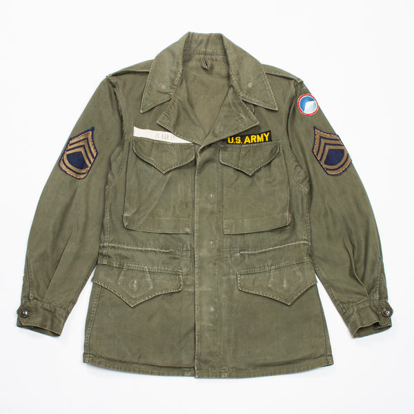50s WW2 Vintage Far East Command M43 Field Jacket - Small