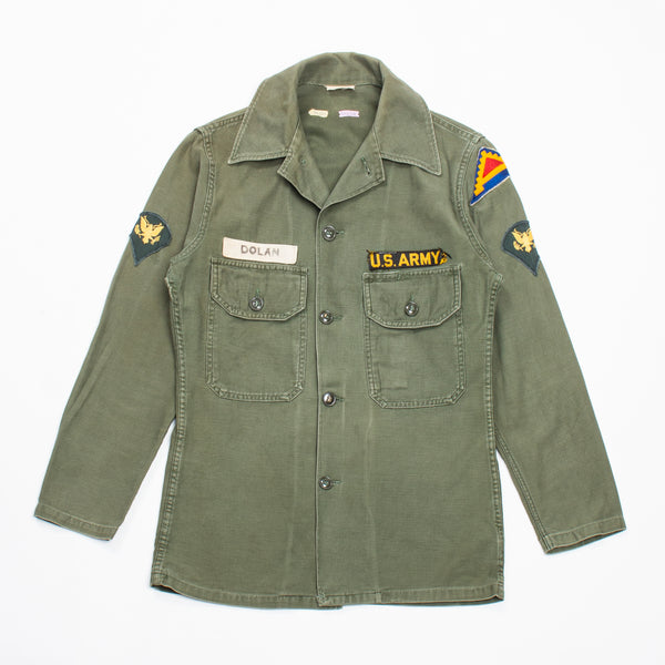 60s Vietnam War Vintage 2nd Pattern Utility Shirt - X-Small