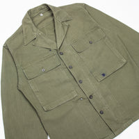40s Vintage US Army '45D' HBT Jacket - Medium