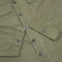 40s Vintage US Army '45D' HBT Jacket - Medium