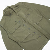 40s Vintage US Army '45D' HBT Jacket - Medium