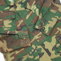 60s Vietnam War ERDL Jungle Jacket - Large