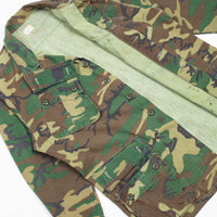 60s Vietnam War ERDL Jungle Jacket - Large