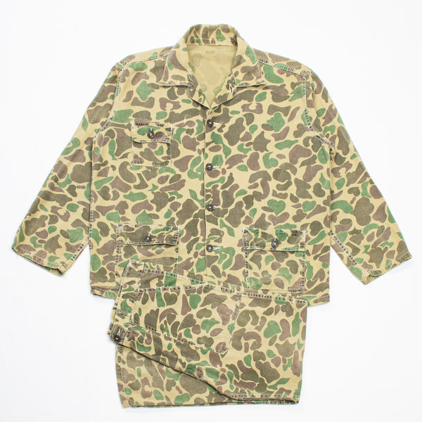 60s Vintage Duck Hunter Camo Set - Large
