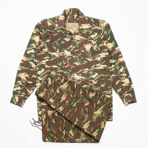 Deadstock Rare 80s Vintage South West Africa Police Koevoet Camo Uniform Set - Medium