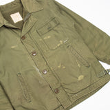 70s Vintage US Navy A-2 Deck Jacket - Medium