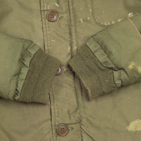 70s Vintage US Navy A-2 Deck Jacket - Medium