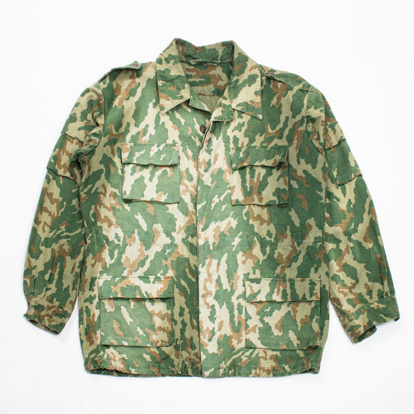 90s Vintage Russian Army VSR Camo Jacket - X-Large