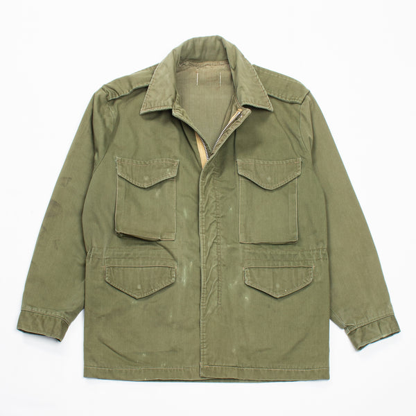 60s Vietnam War Vintage Asian Tailor-Made M51 Style Field Jacket - Large