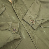 60s Vietnam War Vintage Asian Tailor-Made M51 Style Field Jacket - Large