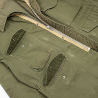 60s Vietnam War Vintage Asian Tailor-Made M51 Style Field Jacket - Large