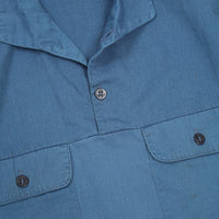 70s Vintage US Navy Blue Pullover Shirt - Medium