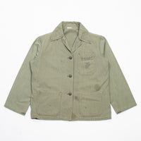 40s WW2 Vintage USMC Women's P41 HBT jacket - Medium