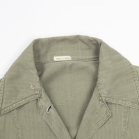 40s WW2 Vintage USMC Women's P41 HBT jacket - Medium