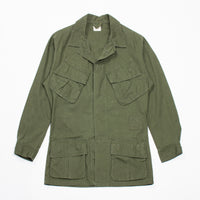 60s Vietnam War Poplin Jungle Jacket - Small