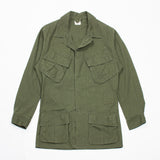 60s Vietnam War Poplin Jungle Jacket - Small