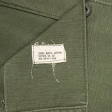 60s Vietnam War Vintage 4th Infantry Division 3rd Pattern Utility Shirt - Small