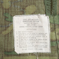 70s Vintage USMC RDF ERDL HWU Combat Coat - Large